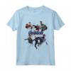 HapTiger Avengers Endgame Heroes Logo Maglietta - Officially Licensed Apparel for True Fans