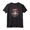 HapTiger Ecto-1 Shiny Badge Maglietta - Officially Licensed Ghostbusters Apparel for Fans