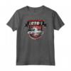 HapTiger Ecto-1 Shiny Badge Maglietta - Officially Licensed Ghostbusters Apparel for Fans