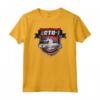 HapTiger Ecto-1 Shiny Badge Maglietta - Officially Licensed Ghostbusters Apparel for Fans