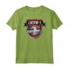 HapTiger Ecto-1 Shiny Badge Maglietta - Officially Licensed Ghostbusters Apparel for Fans