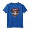 HapTiger Ecto-1 Shiny Badge Maglietta - Officially Licensed Ghostbusters Apparel for Fans