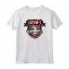 HapTiger Ecto-1 Shiny Badge Maglietta - Officially Licensed Ghostbusters Apparel for Fans