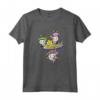 HapTiger Cosmo Wanda And Timmy Title Logo Maglietta - Officially Licensed Nickelodeon Retro Apparel - 90s Cartoon T-shirt for Men, Women, Boys, Girls