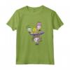 HapTiger Cosmo Wanda And Timmy Title Logo Maglietta - Officially Licensed Nickelodeon Retro Apparel - 90s Cartoon T-shirt for Men, Women, Boys, Girls