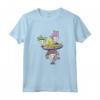 HapTiger Cosmo Wanda And Timmy Title Logo Maglietta - Officially Licensed Nickelodeon Retro Apparel - 90s Cartoon T-shirt for Men, Women, Boys, Girls