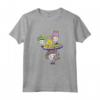 HapTiger Cosmo Wanda And Timmy Title Logo Maglietta - Officially Licensed Nickelodeon Retro Apparel - 90s Cartoon T-shirt for Men, Women, Boys, Girls