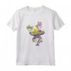 HapTiger Cosmo Wanda And Timmy Title Logo Maglietta - Officially Licensed Nickelodeon Retro Apparel - 90s Cartoon T-shirt for Men, Women, Boys, Girls
