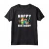 Officially Licensed Minecraft Alex & Steve Happy Birthday T-Shirt - Perfect Birthday Gift for Gamers of All Ages