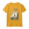 HapTiger Avatar Appa Momo & Aang In Flight Maglietta - Officially Licensed Nickelodeon Apparel - Ideal for Fans of the Series