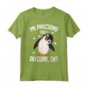 Mi Piacciono Solo I Pinguini - Maglietta Penguin Bambina Leggera e Taglio Classico - Ideale per gli Amanti dei Pinguini