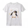 Mi Piacciono Solo I Pinguini - Maglietta Penguin Bambina Leggera e Taglio Classico - Ideale per gli Amanti dei Pinguini