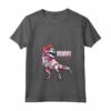 Donna Mamma Sauro da donna - Mommy Saurus Rex Dinosauro Divertente Maglietta con Collo a V - Regalo Unico per la Festa della Mamma