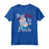 HapTiger Peter Pan Trust SMEE I'm A Pirate Salute Maglietta - Officially Licensed Apparel for Disney Fans - 16TINK123 Design