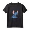 HapTiger Lilo & Stitch Vintage I Don't Do Mornings Stitch V2 T-Shirt - Official Men and Women's Apparel - Unique Distressed Design