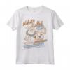 HapTiger Alice In Wonderland White Rabbit Vintage Maglietta - Officially Licensed Apparel for Fans - Buy Now!