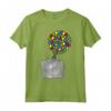 HapTiger Pixar Up Sketched House Balloons Maglietta - Adventure Themed Apparel - Officially Licensed
