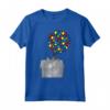 HapTiger Pixar Up Sketched House Balloons Maglietta - Adventure Themed Apparel - Officially Licensed