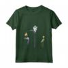 HapTiger Sleeping Beauty Maleficent With Staff & Aurora Flame Maglietta - Officially Licensed Disney Apparel for Fans