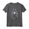 HapTiger Nevermore Raven Mirror Poster Maglietta - Official Addams Family Gothic T-Shirt for Men and Women