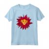 HapTiger The Lion King Simba Leaf Mane Maglietta - Official Cute 90s T-Shirt for Boys, Girls, Men, and Women