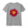 HapTiger The Lion King Simba Leaf Mane Maglietta - Official Cute 90s T-Shirt for Boys, Girls, Men, and Women