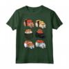 Sushi Gatto Persiano Gattino - Divertente Maglietta Meow Rollato Sushi per Amanti dei Gatti e del Cibo Giapponese - Ideale come Regalo per Tutta la Famiglia