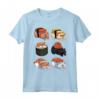 Sushi Gatto Persiano Gattino - Divertente Maglietta Meow Rollato Sushi per Amanti dei Gatti e del Cibo Giapponese - Ideale come Regalo per Tutta la Famiglia