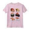 Sushi Gatto Persiano Gattino - Divertente Maglietta Meow Rollato Sushi per Amanti dei Gatti e del Cibo Giapponese - Ideale come Regalo per Tutta la Famiglia