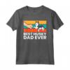 Husky Dog Dad Miglior Husky Dad di sempre Siberian Husky Maglietta - Regalo per Uomini Appassionati di Husky - Abbigliamento per Amanti dei Cani