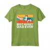 Husky Dog Dad Miglior Husky Dad di sempre Siberian Husky Maglietta - Regalo per Uomini Appassionati di Husky - Abbigliamento per Amanti dei Cani