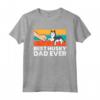 Husky Dog Dad Miglior Husky Dad di sempre Siberian Husky Maglietta - Regalo per Uomini Appassionati di Husky - Abbigliamento per Amanti dei Cani
