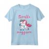 Bambino Saro Una Sorella Maggiore Unicorno Per Le Ragazze Maglietta - Regalo Gravidanza per la Futura Sorella Maggiore