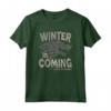 HapTiger Winter is Coming - Official Fantasy TV Series T-shirt - Authentic Merchandise by George R. R. Martin