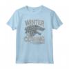 HapTiger Winter is Coming - Official Fantasy TV Series T-shirt - Authentic Merchandise by George R. R. Martin