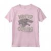 HapTiger Winter is Coming - Official Fantasy TV Series T-shirt - Authentic Merchandise by George R. R. Martin