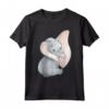 HapTiger Dumbo Simple Portrait Maglietta - Officially Licensed Disney Apparel for Fans