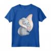 HapTiger Dumbo Simple Portrait Maglietta - Officially Licensed Disney Apparel for Fans