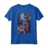HapTiger Spider-Man: No Way Home Spider-Men Jump Maglietta - Official Merchandise for Fans - Friendly Neighborhood Spider-Man Design