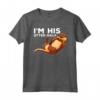 His Otter Half Pun - Maglietta Coppia Romantica per San Valentino - Ideale per Matrimonio o Anniversario