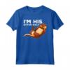 His Otter Half Pun - Maglietta Coppia Romantica per San Valentino - Ideale per Matrimonio o Anniversario