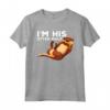 His Otter Half Pun - Maglietta Coppia Romantica per San Valentino - Ideale per Matrimonio o Anniversario