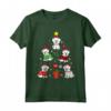 Cane dell'Albero di Natale Maltese - Funny Gift Maglietta per Amanti dei Cani - Ideale come Regalo Natalizio