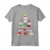 Cane dell'Albero di Natale Maltese - Funny Gift Maglietta per Amanti dei Cani - Ideale come Regalo Natalizio