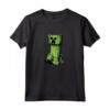 Officially Licensed Minecraft Creeper Graffiti Sit Maglietta - High-Quality Apparel for Fans