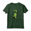 Officially Licensed Minecraft Creeper Graffiti Sit Maglietta - High-Quality Apparel for Fans