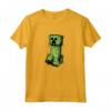 Officially Licensed Minecraft Creeper Graffiti Sit Maglietta - High-Quality Apparel for Fans