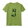 Officially Licensed Minecraft Creeper Graffiti Sit Maglietta - High-Quality Apparel for Fans