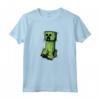 Officially Licensed Minecraft Creeper Graffiti Sit Maglietta - High-Quality Apparel for Fans