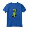 Officially Licensed Minecraft Creeper Graffiti Sit Maglietta - High-Quality Apparel for Fans